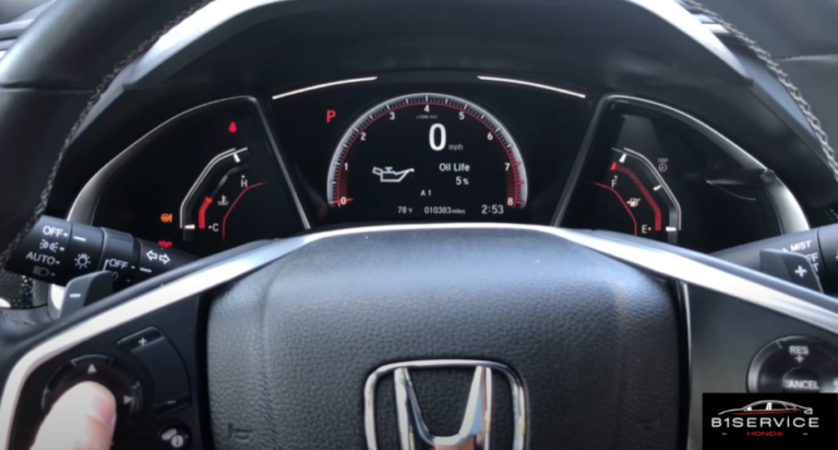 What Is a Honda B1 Service?